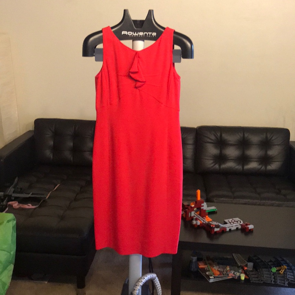 Armani pink midi dress size 42 / M